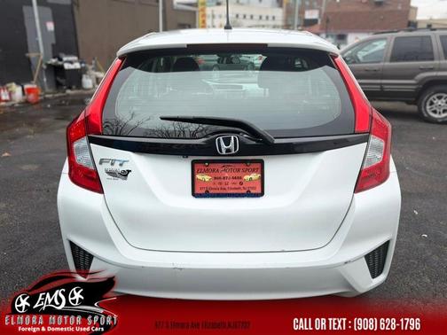 White Orchid Pearl 2015 Honda Fit LX