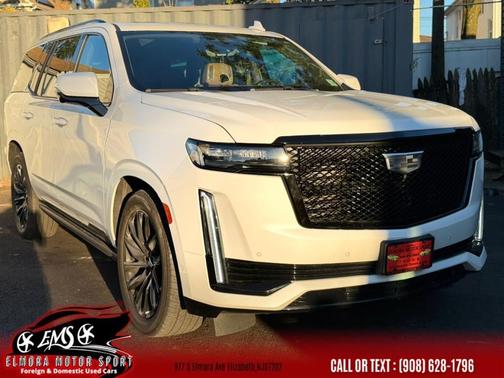 Crystal White Tricoat 2021 Cadillac Escalade Sport