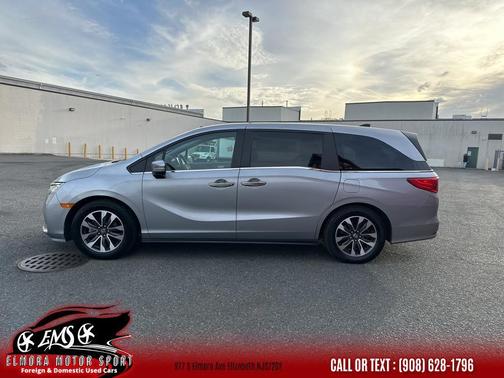 sliver 2021 Honda Odyssey EX-L