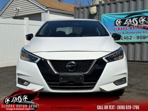 Aspen White TriCoat Pearl 2021 Nissan Versa 1.6 S