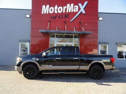 Magnetic Black 2019 Nissan Titan XD Platinum Reserve