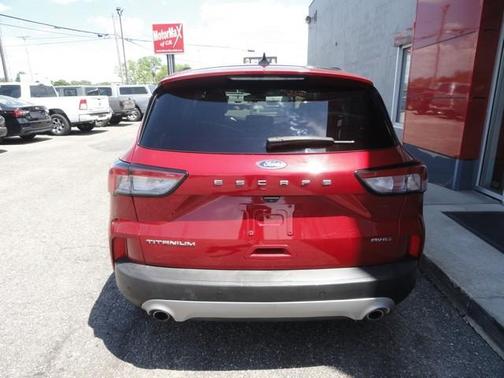 Red 2022 Ford Escape Titanium