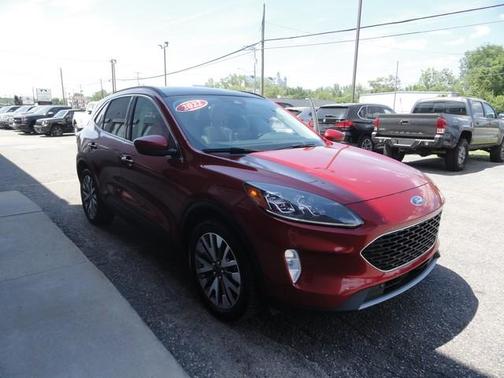 Red 2022 Ford Escape Titanium