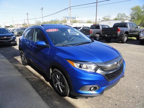 Blue 2021 Honda HR-V EX