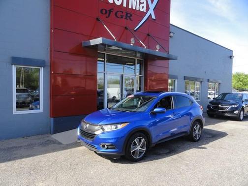 Blue 2021 Honda HR-V EX