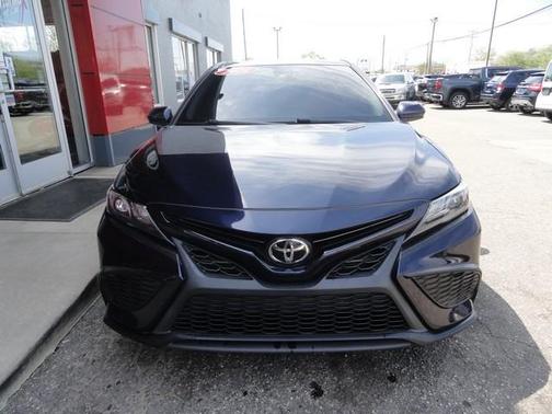 Blue 2021 Toyota Camry