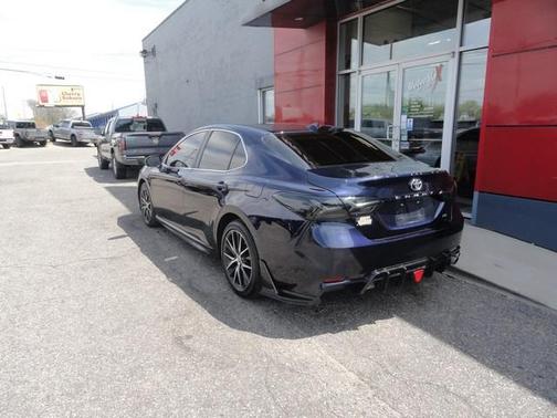 Blue 2021 Toyota Camry