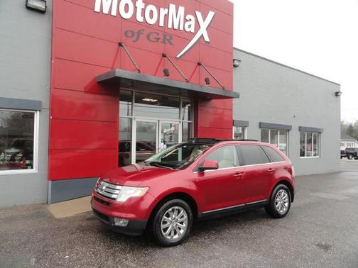 Red 2008 Ford Edge Limited
