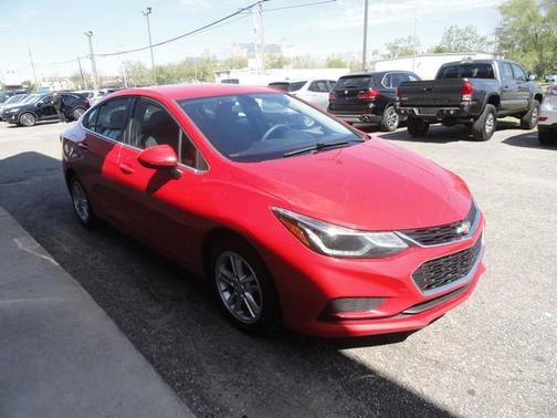 Red 2017 Chevrolet Cruze LT