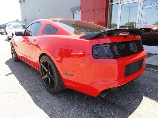 Red 2014 Ford Mustang GT
