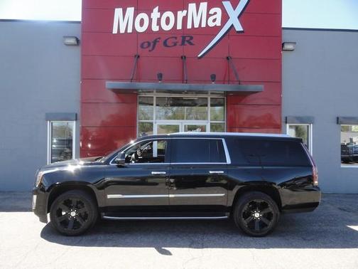 Black 2017 Cadillac Escalade ESV Luxury