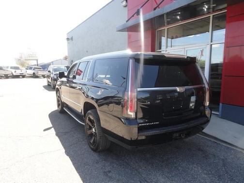 Black 2017 Cadillac Escalade ESV Luxury