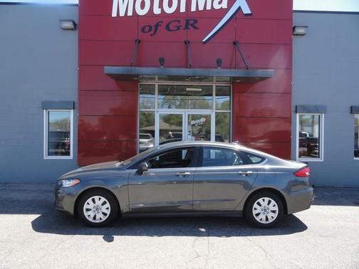 Gray 2020 Ford Fusion S