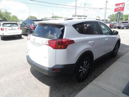 White 2013 Toyota RAV4 LE