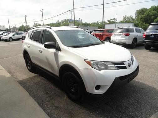 White 2013 Toyota RAV4 LE