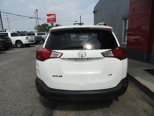 White 2013 Toyota RAV4 LE