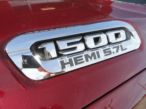 Red 2020 RAM 1500 Big Horn
