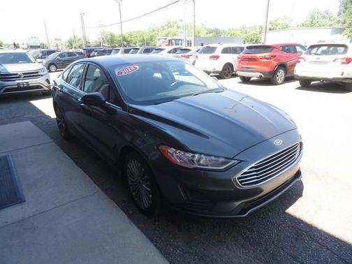 Gray 2019 Ford Fusion SE