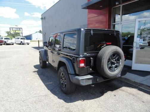 Black 2022 Jeep Wrangler Unlimited Sport