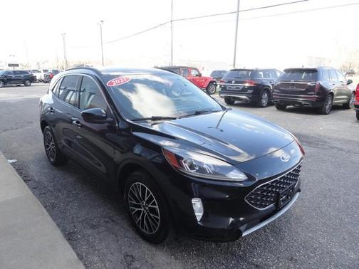 Black 2021 Ford Escape PHEV SEL