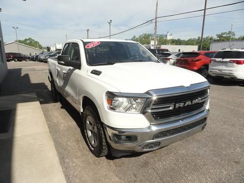 White 2020 RAM 1500 Big Horn