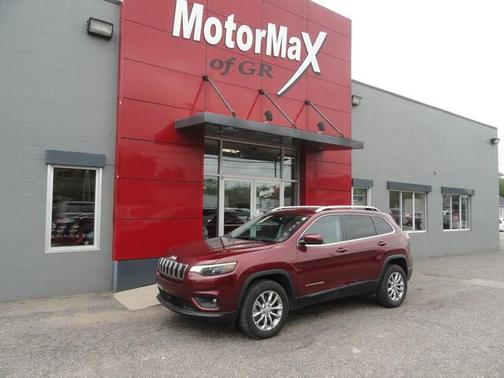 Red 2021 Jeep Cherokee Latitude Lux