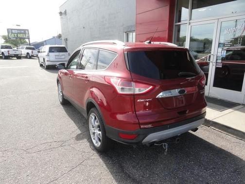 Red 2014 Ford Escape Titanium