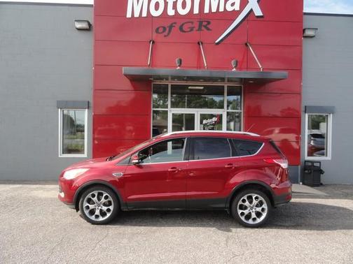 Red 2014 Ford Escape Titanium