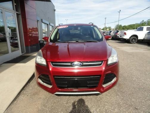 Red 2014 Ford Escape Titanium