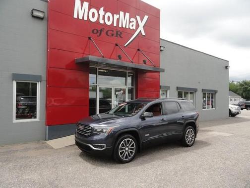 Blue 2018 GMC Acadia SLT-1
