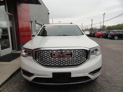 White 2017 GMC Acadia Denali