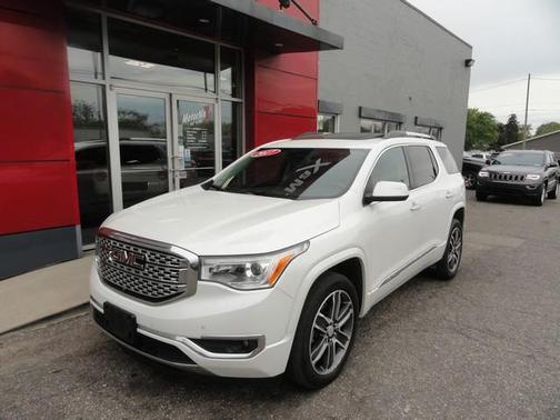 White 2017 GMC Acadia Denali