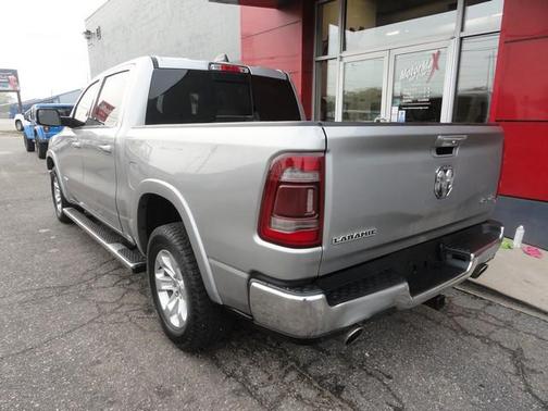 Silver 2019 RAM 1500 Laramie