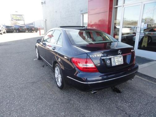 Blue 2013 Mercedes-Benz C-Class C 300 4MATIC