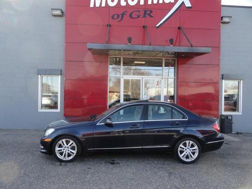 Blue 2013 Mercedes-Benz C-Class C 300 4MATIC