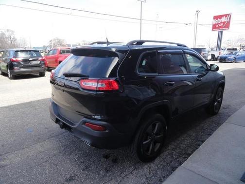 Black 2016 Jeep Cherokee Latitude