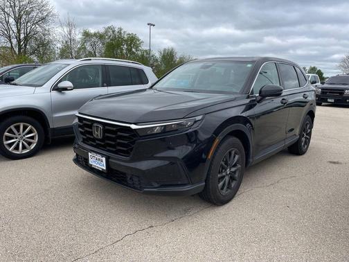 Platinum White 2026 Honda CR-V EX-L AWD