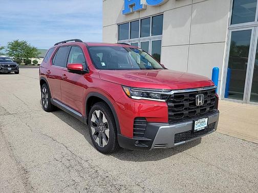 Radiant Red Metallic II 2026 Honda Pilot Elite