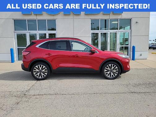 Rapid Red Metallic Tinted Clearcoat 2020 Ford Escape Titanium