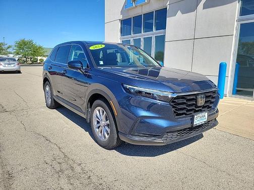 Blue 2024 Honda CR-V EX AWD