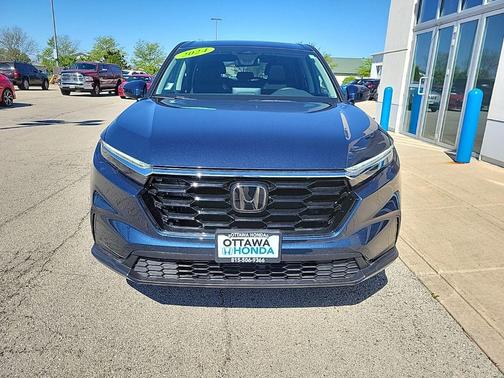 Blue 2024 Honda CR-V EX AWD