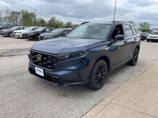 Canyon River Blue Metallic 2026 Honda CR-V Hybrid Sport AWD
