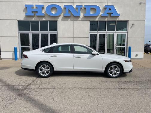 Platinum White Pearl 2026 Honda Accord LX 1.5T
