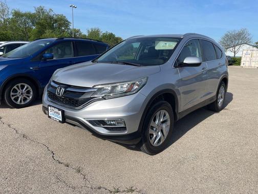 Alabaster Silver Metallic 2015 Honda CR-V EX-L