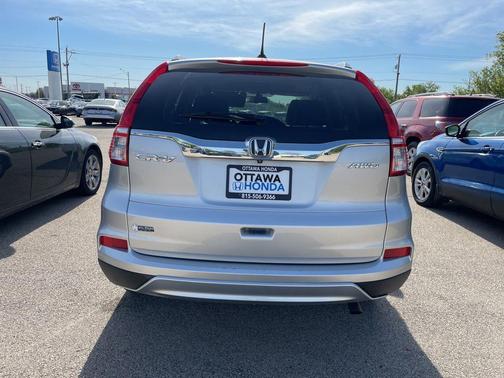 Alabaster Silver Metallic 2015 Honda CR-V EX-L