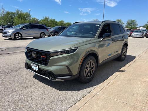 Ash Green Metallic 2026 Honda CR-V Hybrid TrailSport AWD