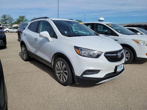 Summit White 2017 Buick Encore Preferred
