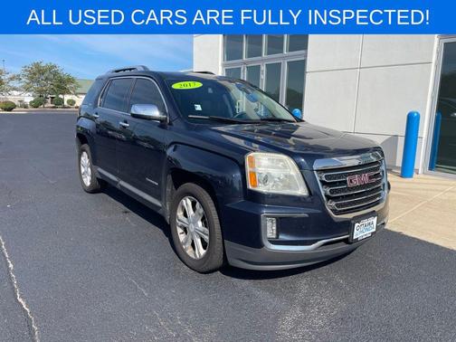 Dark Sapphire Blue Metallic 2017 GMC Terrain SLT