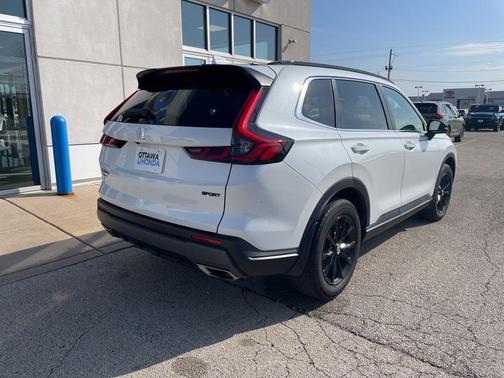 Platinum White Pearl 2024 Honda CR-V Hybrid Sport AWD