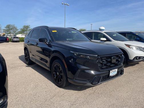 Crystal Black Pearl 2023 Honda CR-V Hybrid Sport AWD